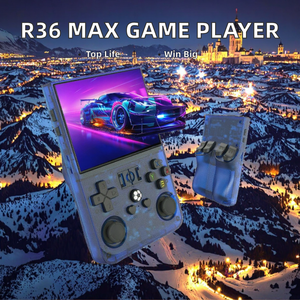 R36 Max 4.0 इंच ips हैंडहेल्ड गेम कंसोल 10000 + बिल्ट-इन गेम ओपन सोर्स 3 डी जॉयस्टिक वाई-फाई कनेक्टिविटी वीडियो गेम प्लेयर - Product Image 2