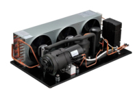 Unidad Condensadora R404a de 1.5HP, Enfriador de Agua Móvil para Restaurantes con Motor y Bomba, 220-240V, 1 Año de Garantía