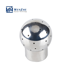 Sıhhi 304 316L paslanmaz çelik 360 derece Cip sprey temizleme topu - Product Image 2