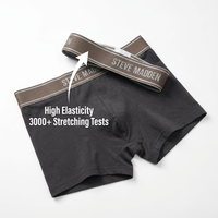 Ceinture élastique sportive en polyester pour boxers homme – Durable, séchage rapide, logo jacquard, économique et personnalisable
