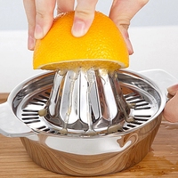 Presse-fruits manuel à double pression, accessoires de cuisine, pour citron, Orange, Portable, Portable