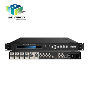 เครื่อง Mpeg2ไอพีแบบจุดต่อจุด (ENC3411บวก) ช่องสัญญาณเดียว H.264 HD SDI ไปยัง IP เครื่องเข้ารหัสดิจิทัลระบบเสียงสเตอริโอคู่หัว CATV - Product Image 3