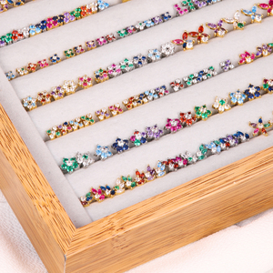 <span class=keywords><strong>100</strong></span> modèles de boucles d'oreilles en acier inoxydable Piercing bijoux couleur Zircon vis Cartilage ensemble de boucles d'oreilles pour femmes filles - Product Image 2