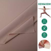 Tela Deportiva Elástica de Yoga, Tejida en Nailon y Spandex, Duradera, Agradable al Tacto y de Primera Calidad