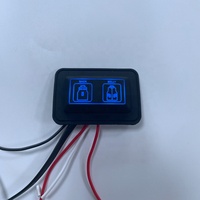 Interrupteur avec bouton-poussoir, 3 niveaux de température, pour vêtements chauffants, en Silicone, étanche, 2 Zones de contrôle