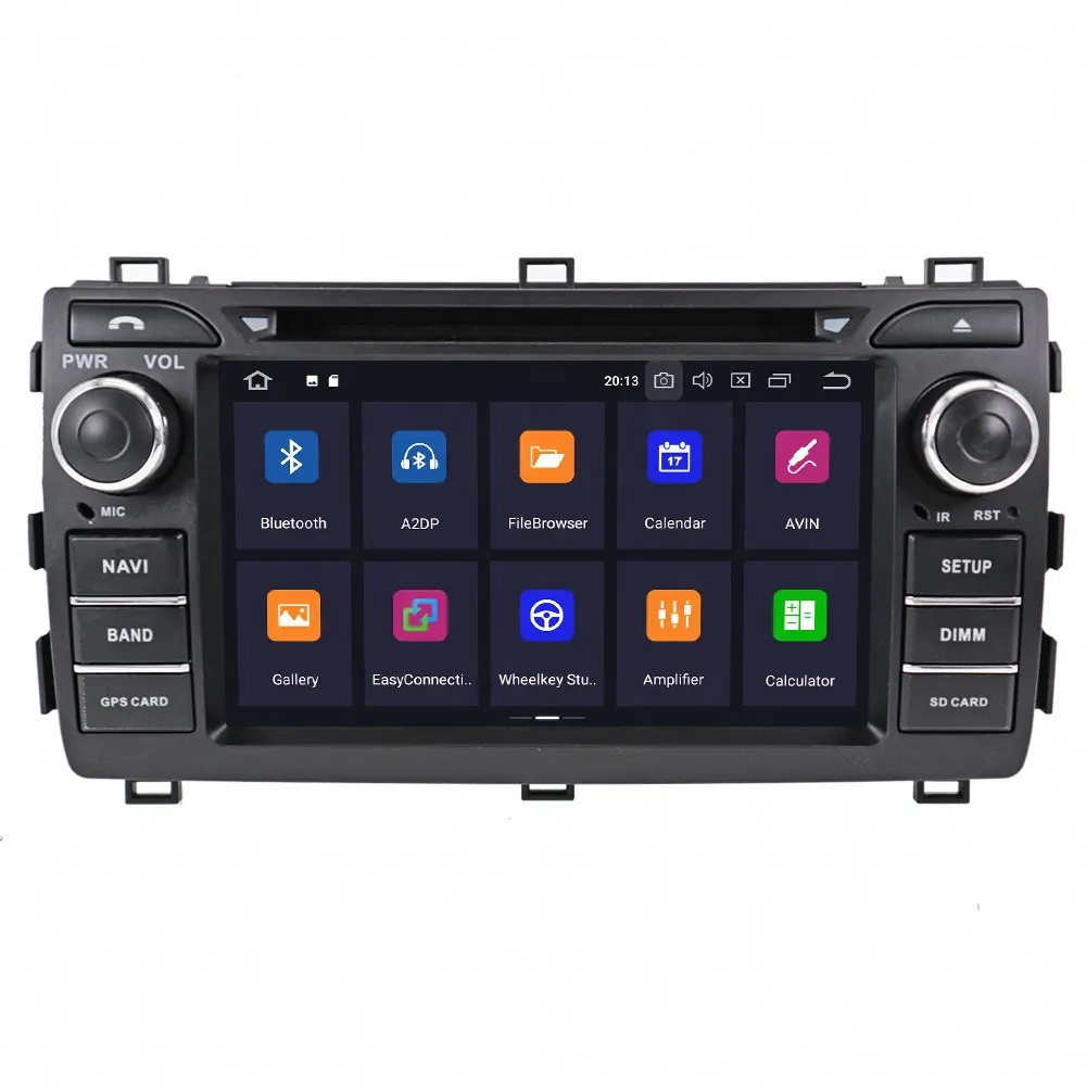 Reproductor Multimedia para coche Toyota Auris, con Android 2013-2015, navegación GPS, Radio automática, DSP, Unidad Central estéreo IPS