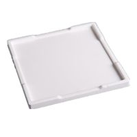 Corindon Mullite céramique sagger plateau creuset pour Four réfractaire avec bonne résistance à la corrosion