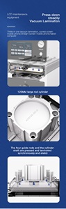 TBK-208C 2 in 1 <span class=keywords><strong>schermo</strong></span> LCD sottovuoto laminazione e macchina antischiuma per iPad iPhone <span class=keywords><strong>Samsung</strong></span> Max 15 pollici LCD <span class=keywords><strong>riparazione</strong></span> dello <span class=keywords><strong>schermo</strong></span> - Product Image 5