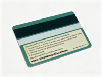 Maßgefertigte Wasserdichte Plastik-PVC Kontaktlose Smart-Chip EV3 2K 4K 8K Bytes RFID Visitenkarte Hotelschlüsselkarte Zugangskontrolle