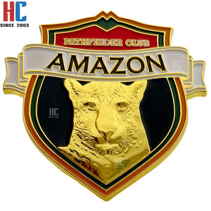 دبوس شارة مطلي بالمينا مخصص لنوادي الاستكشاف، من إنتاج مصنع بخبرة 20 عامًا، يحمل عبارة 'أصدقوا الوعد' - Product Image 5