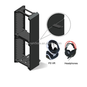 LD Dobe TP4-838 Đa Chức Năng Khối Lượng Lớn Có Thể Tháo Rời CD Trò Chơi Thẻ Cho <span class=keywords><strong>PS4</strong></span> Pro Lưu Trữ Đứng <span class=keywords><strong>Kit</strong></span> - Product Image 1