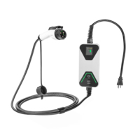 Estación de Carga Portátil para Vehículos Eléctricos GBT de 3.6kW CA, Enchufe de Carga Rápida, Corriente Ajustable de 6-16A, con WiFi, Entrada de 220V