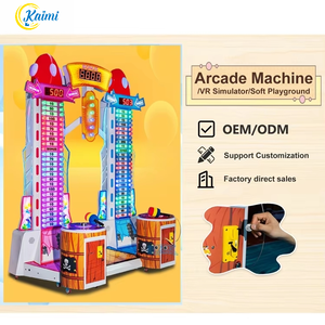 <span class=keywords><strong>Tour</strong></span> double à monnayeur pour borne d'arcade, pour enfants et adultes, avec système de rédemption de tickets, en métal, modèle espagnol, pour parcs d'attractions - Product Image 4