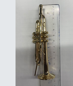<span class=keywords><strong>Mini</strong></span> <span class=keywords><strong>trompette</strong></span> modèle d'instrument de musique avec étui - Product Image 2