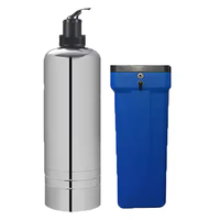 Système d'adoucisseur d'eau dure à valve manuelle automatique Système d'adoucisseur d'eau central en résine magnétique avec réservoir de saumure