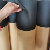 Sous-couche de toiture en feutre organique saturé d'asphalte certifiée ASTM D226/D4869, épaisseur 0,2-1,2 mm, couleur noire, marque Jianda RF