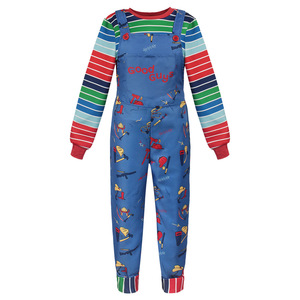 Chucky kostum Cosplay Halloween anak-anak, kostum pertunjukan panggung atas anak-anak, kostum Cosplay Halloween Musim 2 - Product Image 1