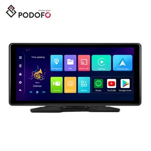 Podofo "andro 13 راديو تلقائي شاشة عرض سيارات أندرويد أوتو 2 + 32G/4 + 64G GPS WIFI BT FM دعم OEM