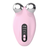 Masseur facial portatif pour le modelage du visage, outil de beauté du visage en forme de V, appareil de massage raffermissant de la peau rechargeable, soin de la peau à domicile