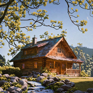 DIY completo diamante bordado estilo creativo <span class=keywords><strong>Rural</strong></span> río cabaña flor <span class=keywords><strong>paisaje</strong></span> diamante <span class=keywords><strong>pintura</strong></span> para decoración del hogar con - Product Image 2