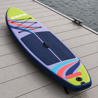 Planche de paddle gonflable tout usage pour adultes de 10 pieds 8 pouces pour complexes hôteliers et flottes de location, programme ODM personnalisé avec pagaie et pompe réglables