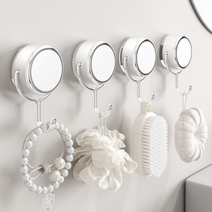 Yimijia Suction Cup Hooks 3 Pack Polished Stainless Steel Removable Wall Mount For Bathroom Kitchen Door Hook - Product Image 2