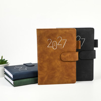 Agenda 2027 en anglais, planificateur en espagnol, planificateur quotidien, organisateur de cadeaux, agenda personnalisé avec logo