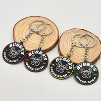 Kundenspezifischer Fabrik-Schlüsselanhänger mit Logo, Cartoon-Buchstaben, personalisierte Schlüsselkette, Hart-Weich-Emaille-Metallschlüsselanhänger