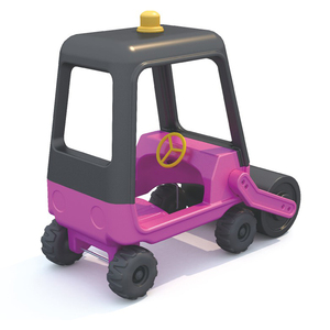 Nhà máy trực tiếp di động mầm non thiết bị sân chơi trong nhà đồ chơi kỹ thuật xe 4 bánh xe trẻ em thoát khỏi trên xe - Product Image 2