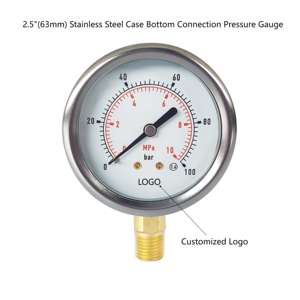 Fabriek Directe Verkoop Goede Prijs Goedkope Medische Stoomketel Drukmeter/Stoomdrukmeter 0,25 Mpa - Product Image 5