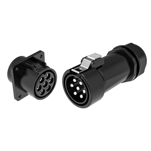 Bayonet Coupling 7 Pin Circular Connector 63A High Current Power Plug Socket Industrial Waterproof Connector - Product Image 3