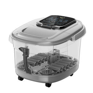 Riscaldamento elettrico Detox ionico piede Spa bagno massaggiatore con rullo di pressione automatico delle dita utilizzato per il massaggio di rilassamento del piede - Product Image 1