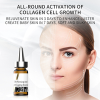 Sérum Anti-Âge Liquide OEM Nature pour Peaux Sensibles, Raffermissant, Anti-inflammatoire, Antioxydant, Anti-rides pour Tous Types de Peau