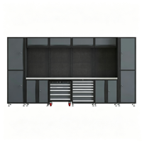 Armoire à outils combinée pour la réparation automobile, armoire de rangement multifonctionnelle pour matériel, poste de travail épaissi pour l'entretien en usine