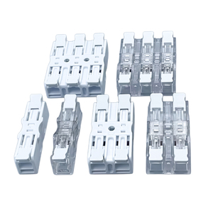 Khối nối dây đèn LED kiểu cần gạt, lắp đặt nhanh chóng, không cần ốc vít, loại 928 - Product Image 1