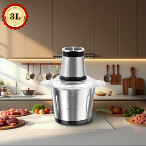 Máquina Eléctrica de Acero Inoxidable para Triturar Ñame/<span class=keywords><strong>Fufu</strong></span> de 2L/3L/5L, Venta al por Mayor de Fábrica OEM/ODM en Ghana y <span class=keywords><strong>Nigeria</strong></span> - Product Image 2