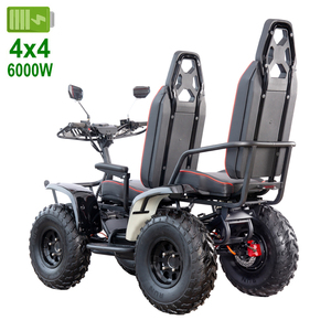 <span class=keywords><strong>Quad</strong></span> électrique tout-terrain 4x4 pour adultes, 6000W <span class=keywords><strong>60V</strong></span> 50Ah, avec batterie au lithium, deux places, idéal pour la ferme, la chasse et les sorties familiales - Product Image 6