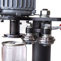 Machine de capsulage manuelle pour petites boîtes de flacons en aluminium ANDUUK