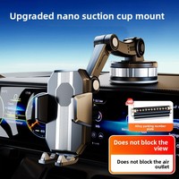 Support universel pour téléphone portable à ventouse pour voiture, rotation à 360 degrés, nouveau modèle 2026 pour fixation sur tableau de bord de voiture et navigation