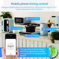 Tuya Multifunktionale UK-Steckdosenleiste Smart USB-Schalter WLAN-Steckdose mit Stromüberwachung