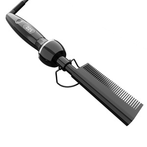 Peigne lisseur électrique 2-en-1 avec chauffage PTC pour cheveux secs et technologie ionique - Product Image 4