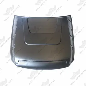Popular Off-road ABS Engine Hood For Rocco Modified Bonnet Scoop Matt Black Engine Protector For Hilux Revo 2015-2018