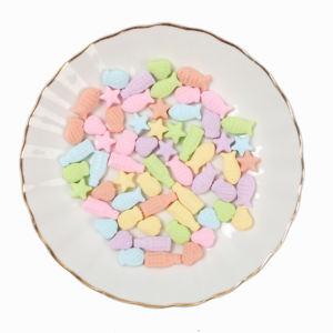 Cabujones de Resina con Diseño de Colores Mezclados, Parte Posterior Plana, Brillantes, Pastel, Confeti, Caramelo, para Decoración de Teléfonos DIY para Niños - Product Image 1