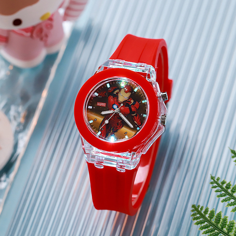 Silicone red iron man