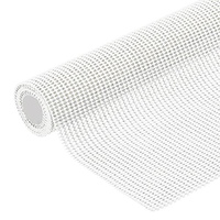 WINNER QC-1 Tapis de rangement pour tiroir de cuisine en PVC moderne, couleur unie, carré, réversible, antidérapant, en mousse, lavable, pour le sol