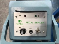 Machine d'emballage à pédale HIPAC PSF-P450, scelleuse de sacs, impression de rubans et scelleuse pour sacs en aluminium, sacs à thé, sacs cadeaux, sacs alimentaires