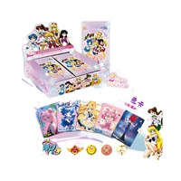 Tarjeta Coleccionable Moka Culture Sailors CCG Moon Card Edición Nebula Arco Cósmico, Hecha en China, Material de Papel, Edición Aniversario