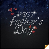 Harga Murah MOQ Rendah Rhinestone Besi Custom untuk Pakaian