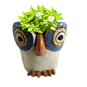 Jardinières <span class=keywords><strong>carrées</strong></span> Pot exclusif Lane Mughal Roots Floral Céramique peinte à la main Toutes saisons - Product Image 4