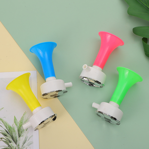 Silbato de Trompeta de Plástico Pequeño, Corneta de Fútbol para Niños, Mini Regalos Promocionales para Fiestas - Product Image 1